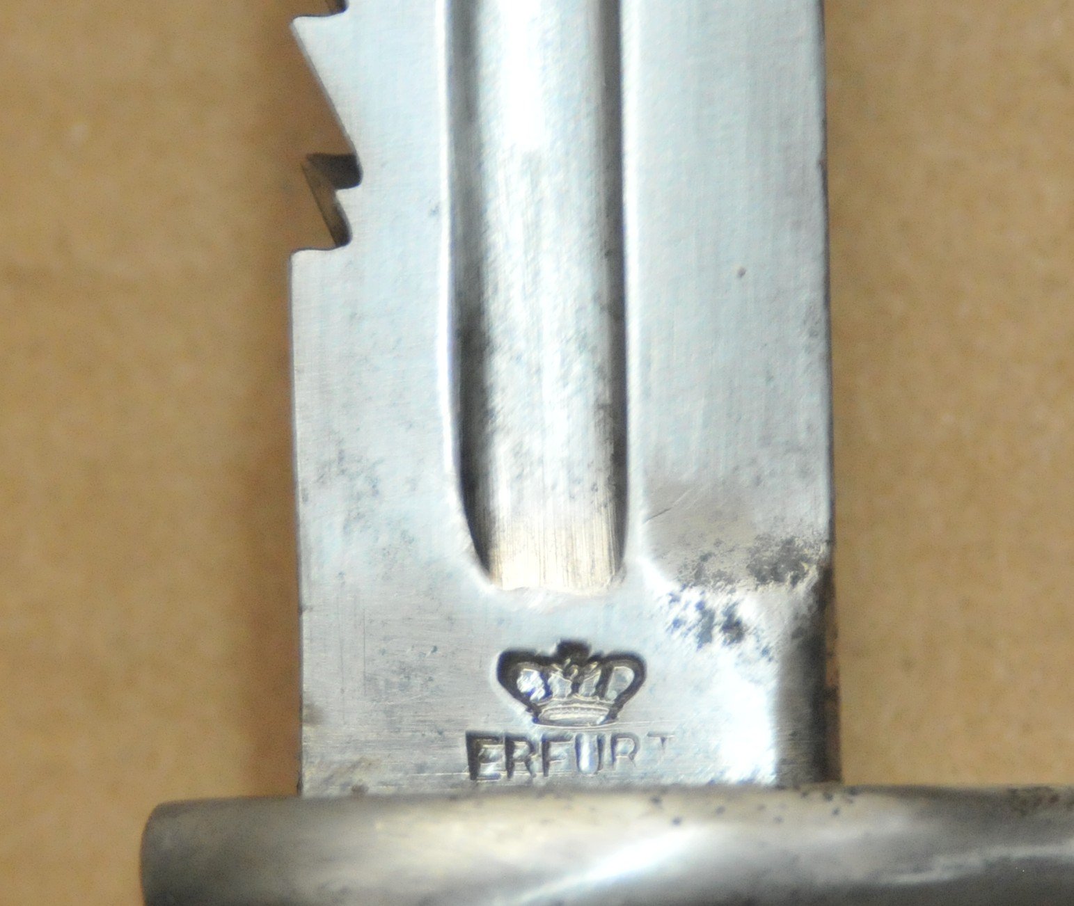 Preussisches Seitengewehr 98 aA mit Sägerücken – Bild 4
