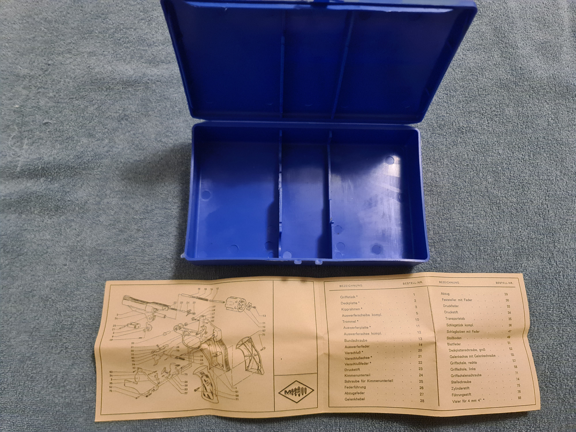 OVP Mayer & Söhne PERFECTA , Modell 4T + Anleitung, Karton , Original Verpackung – Bild 3