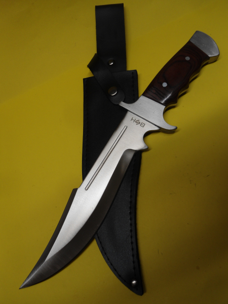 Bowiemesser Jagdmesser Fahrtenmesser Gürtelmesser Rambo R2 – Bild 1