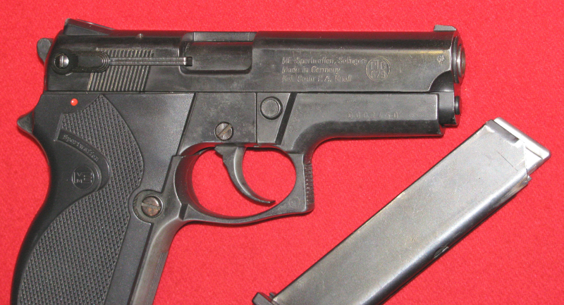 Melcher Schreckschuss- Pistole, eine Melcher ME 69 Mod. Springfield mit der PTB 679 in 9mm P.A.K – Bild 6