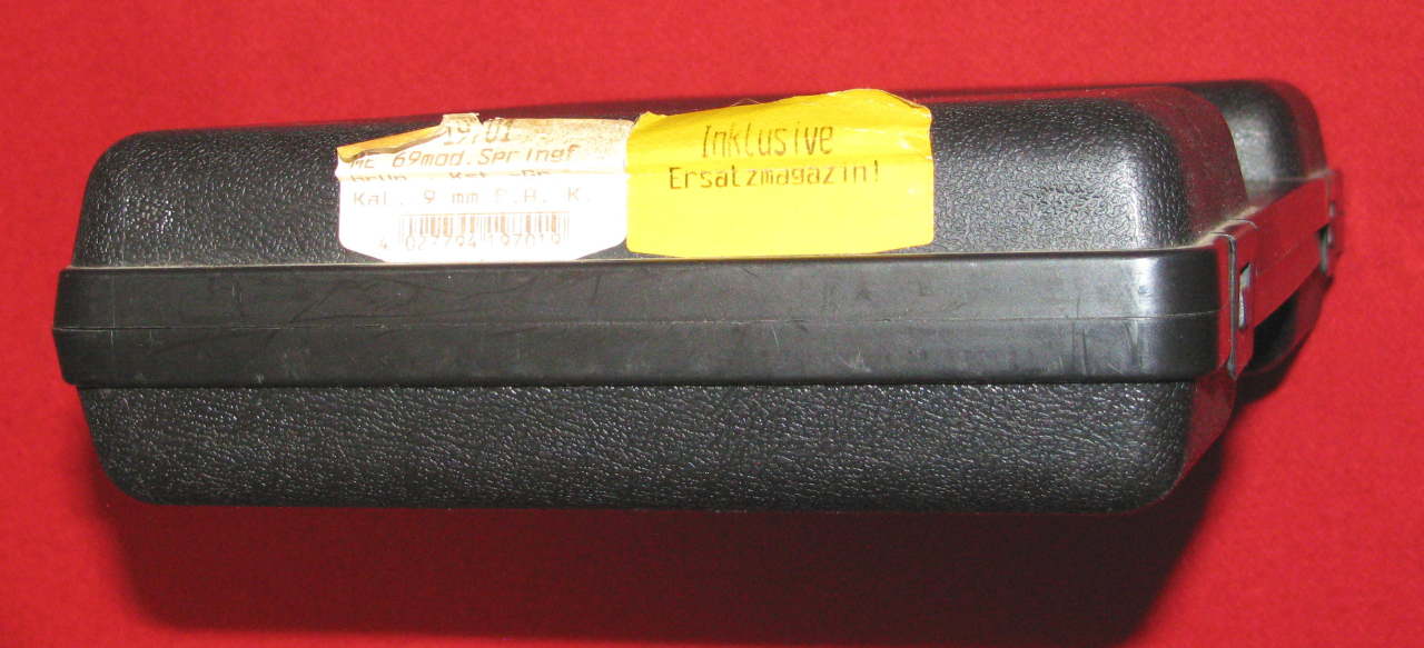 Melcher Schreckschuss- Pistole, eine Melcher ME 69 Mod. Springfield mit der PTB 679 in 9mm P.A.K – Bild 4
