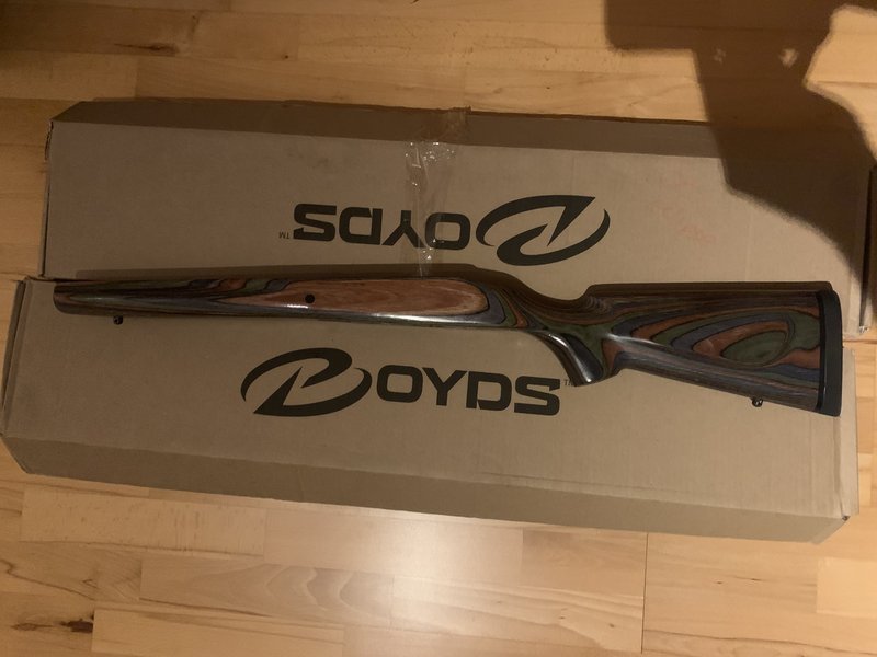 CZ 557 Eclipse Schaft - Boyds; Bettung – Bild 1