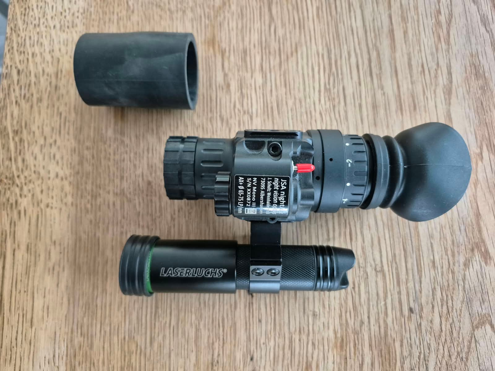 Nachtsichtgerät JSA Lux Nachtoptik NV Mono III mit Laser – Bild 1