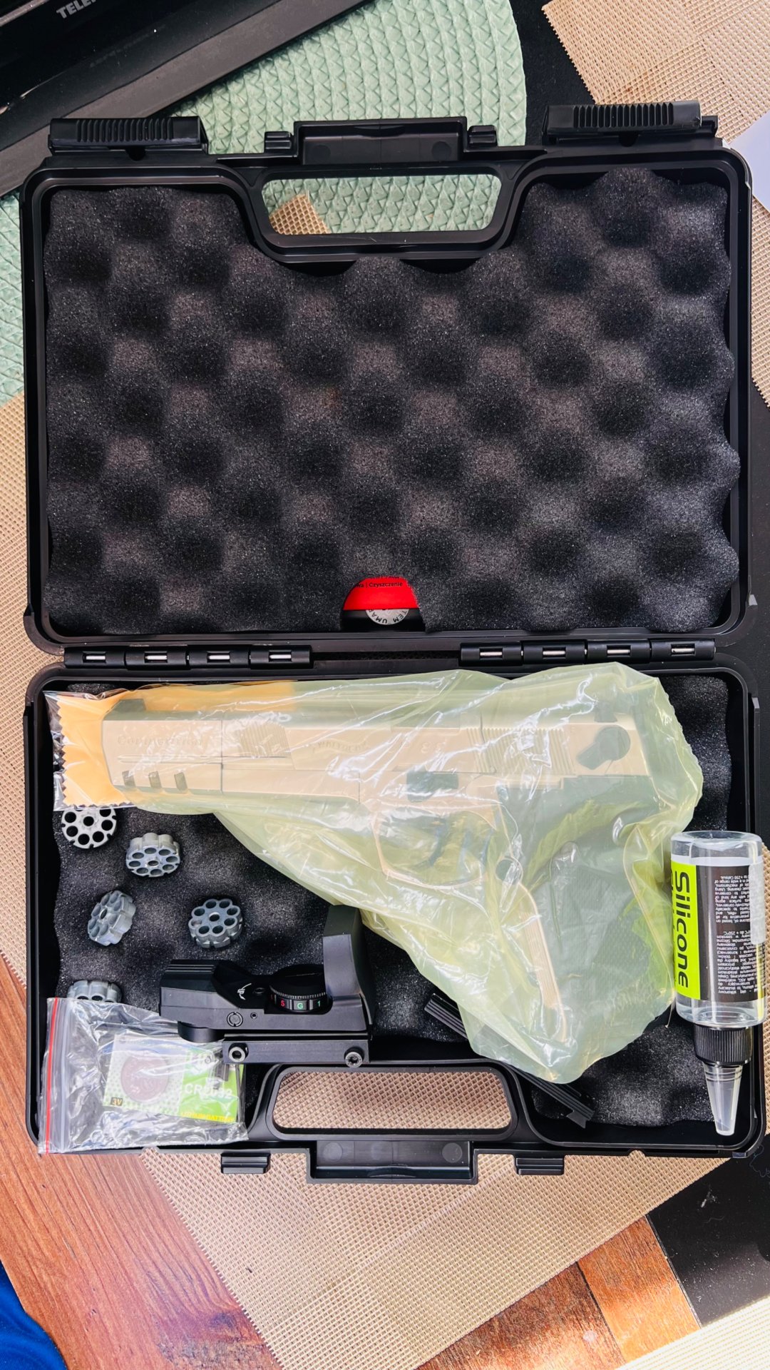 Walther CP88 Competition Nickel + Red Dot + 5 Magazine – Bild 2