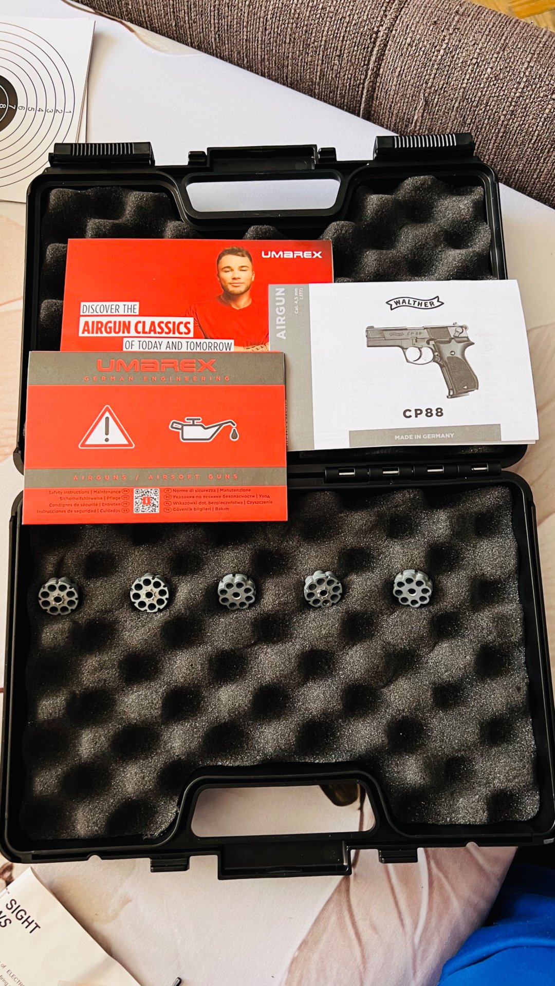 Walther CP88 Competition Nickel + Red Dot + 5 Magazine – Bild 16