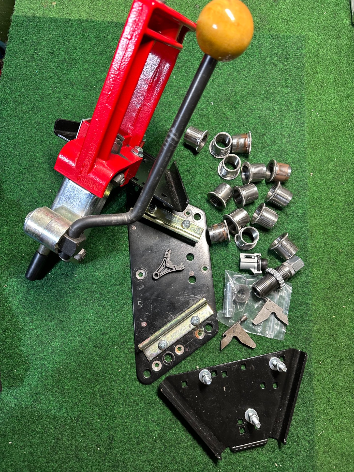 Lee Breech Lock Presse mit viel Zubehör – Bild 1