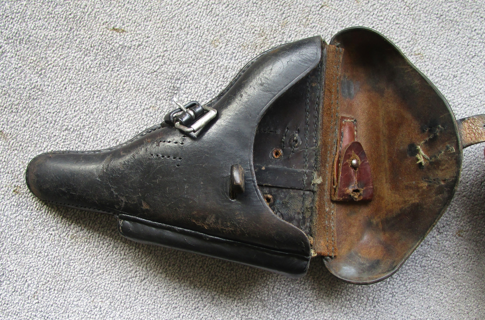 Pistolentasche Holster Koffertasche für Pistole 08 P08 Bruno Wiedermann Berlin 1917 Polizei – Bild 4