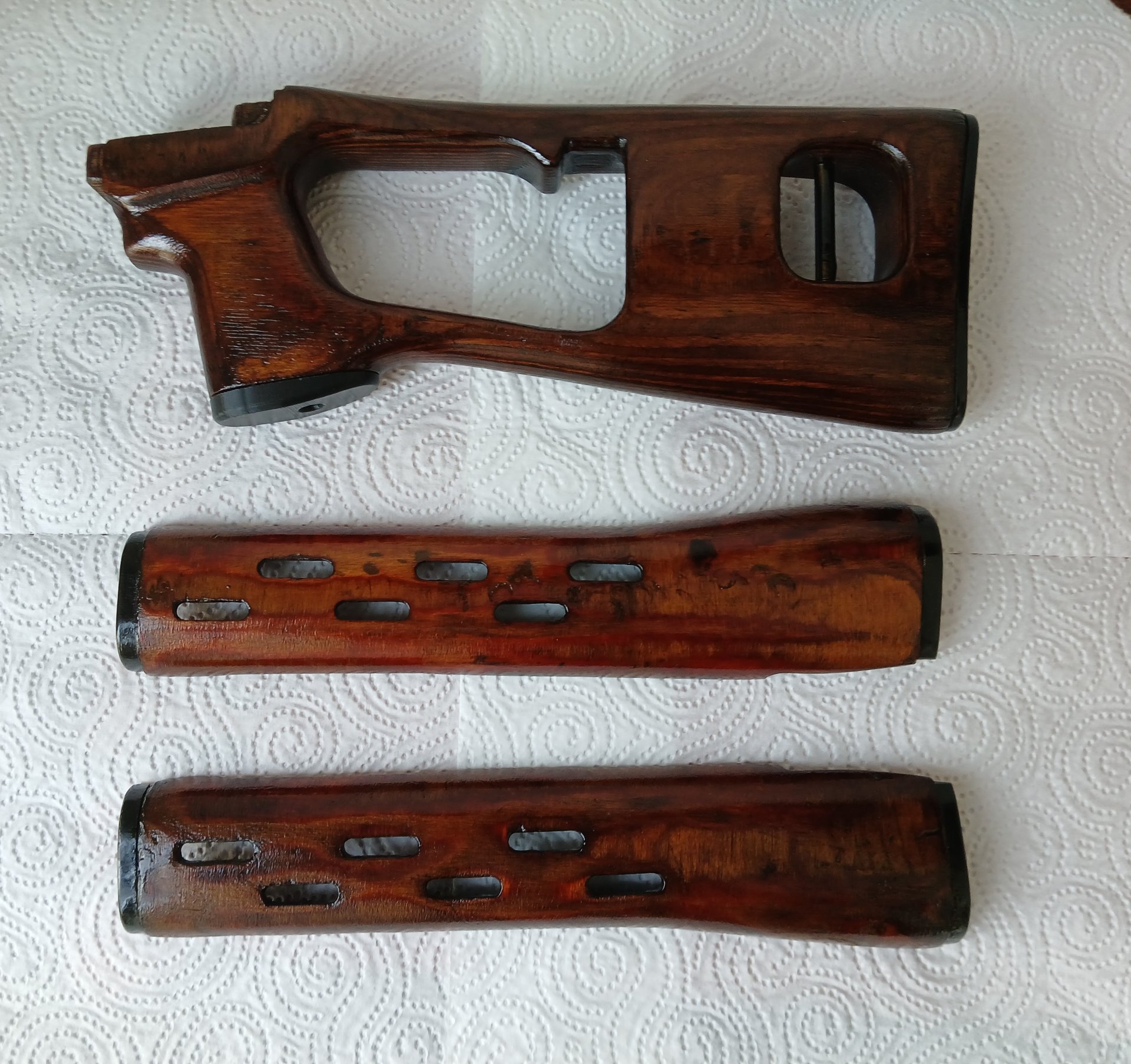 Russisches SVD Dragunov Holz Schaft Set ( Schaft und Handschutz ) passend für Izhmash Tigr – Bild 1