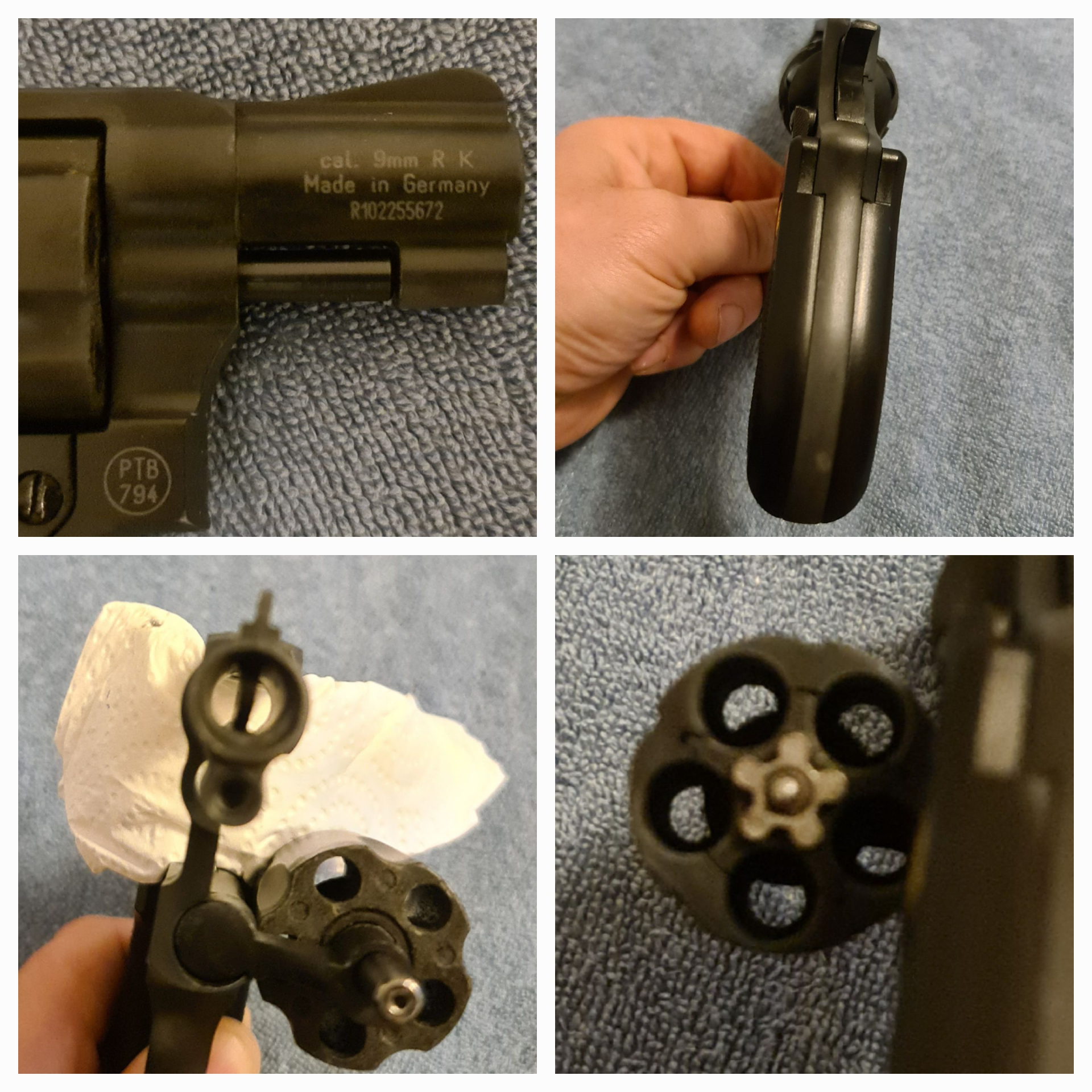 Smith & Wesson Chiefs Special Schreckschussrevolver, Kal.9mm RK mit der PTB 794 – Bild 3
