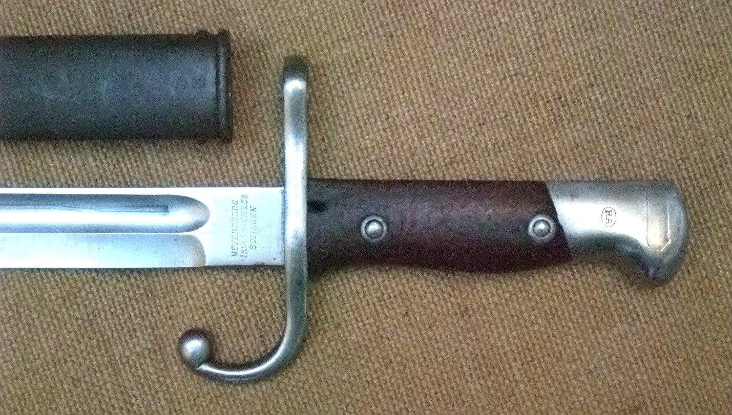 Argentinisches Bajonett, Modell 1909, Nummerngleich. – Bild 2