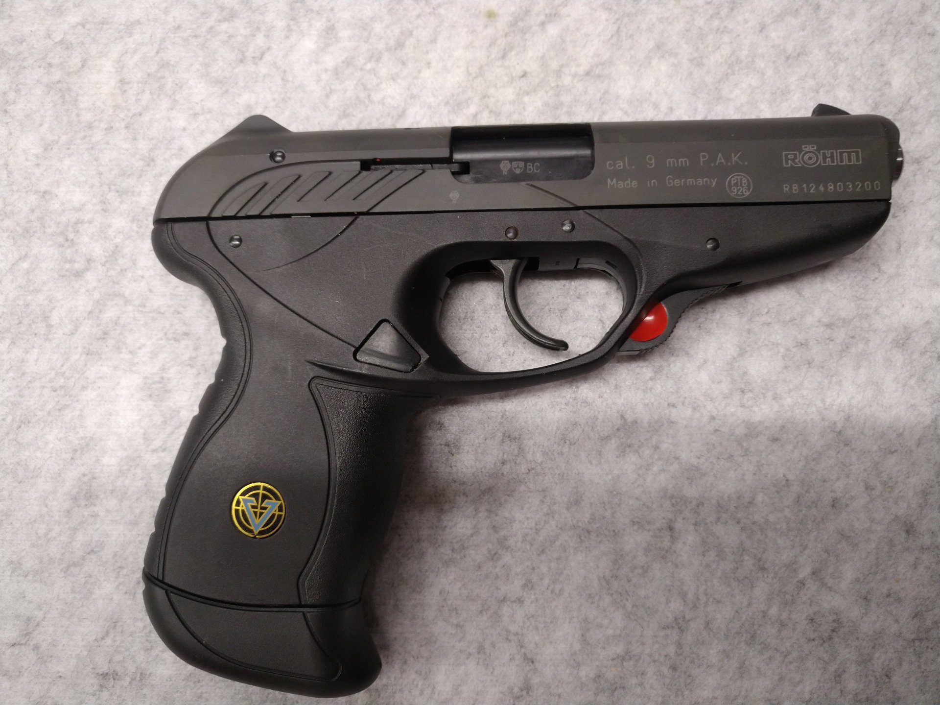 Röhm Vektor / Vector CP1 cal. 9mm PAK + 2. Magazin TOP – Bild 3
