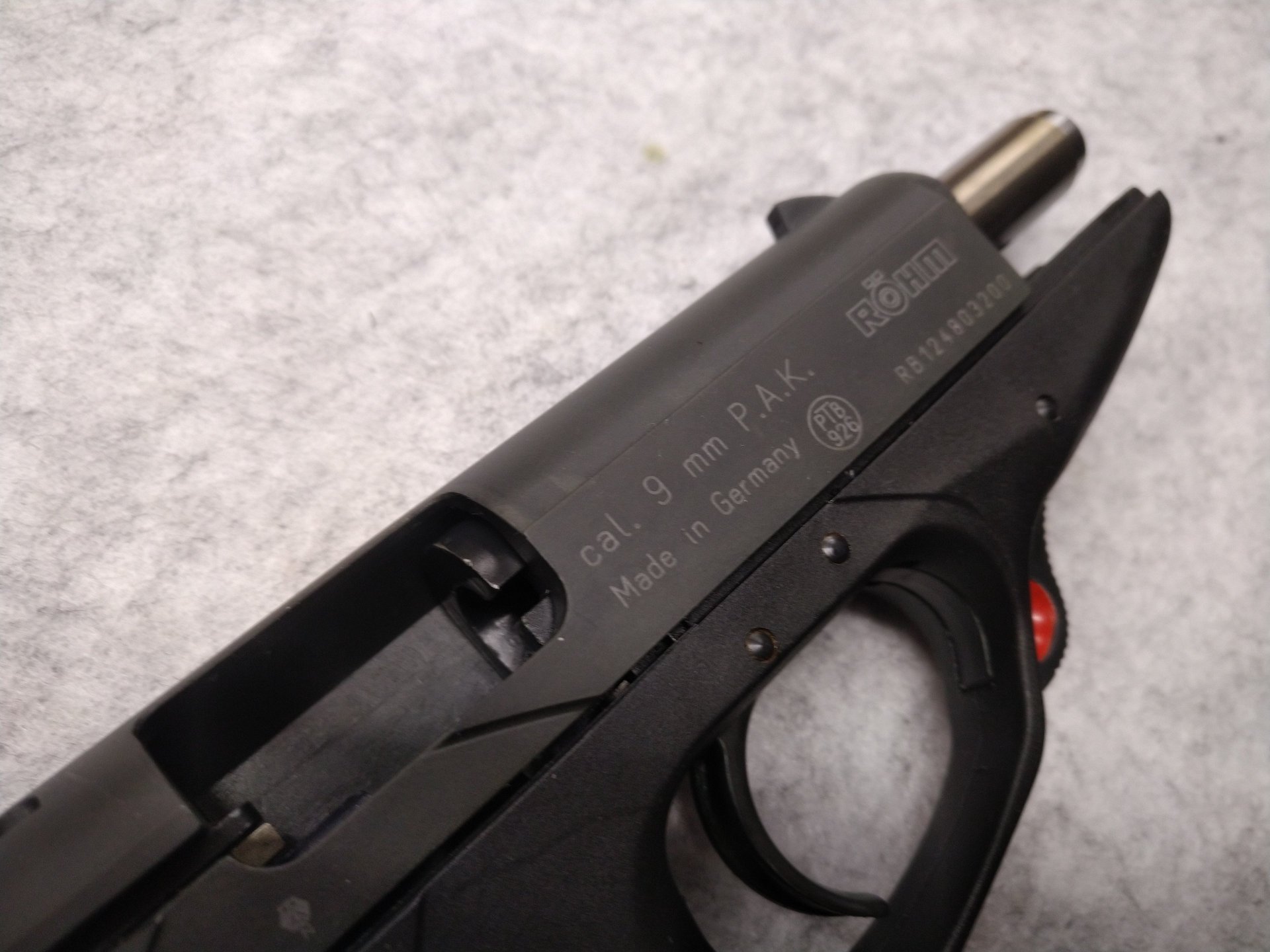 Röhm Vektor / Vector CP1 cal. 9mm PAK + 2. Magazin TOP – Bild 5