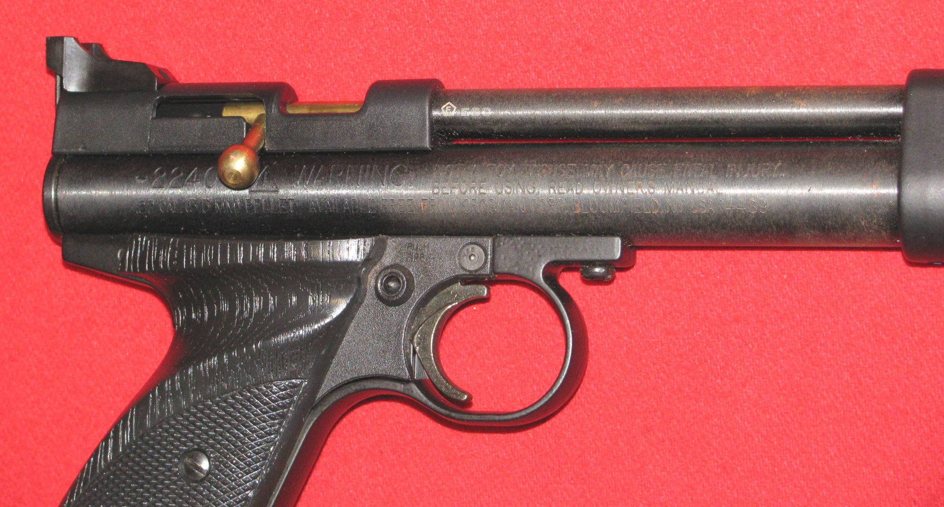 CROSMAN CO2 Luftpistole, eine CROSMAN 2240 in Kal. 5,5mm mit F - Zeichen – Bild 5