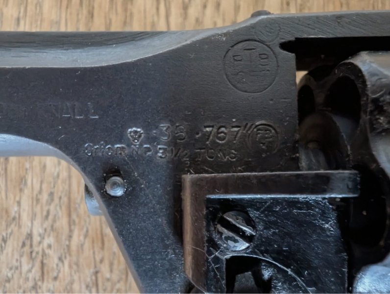 Enfield Revolver 9mm Knall (Orion-Umbau) – Ganzstahl – Bild 2