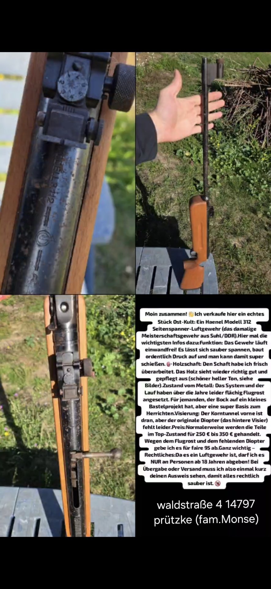 Luftgewehr (haenel modell 311) – Bild 1