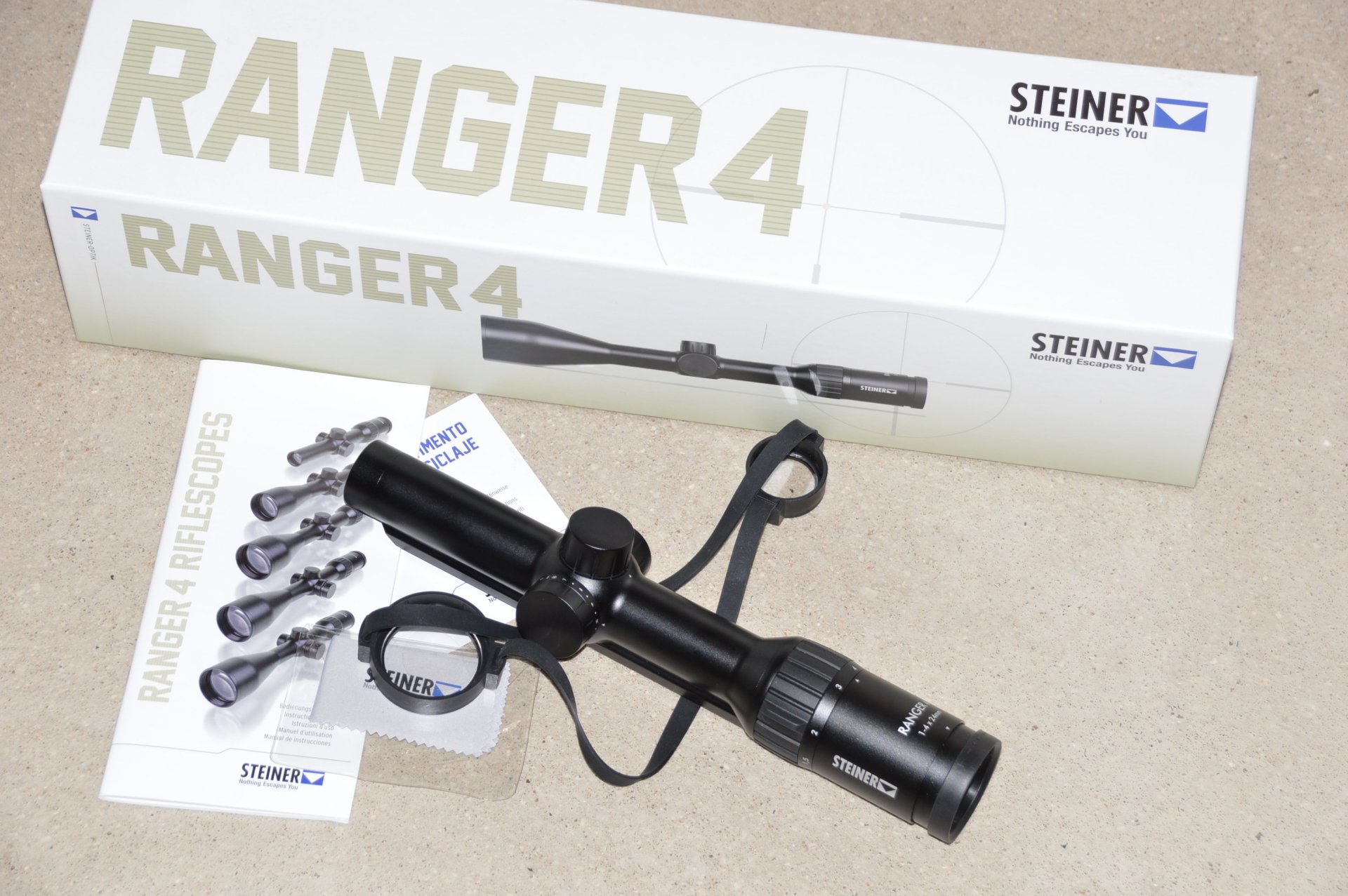 Steiner Modell Ranger4 - 1-4 x 24 mit Zeiss-Innenschiene-NEUWARE – Bild 1