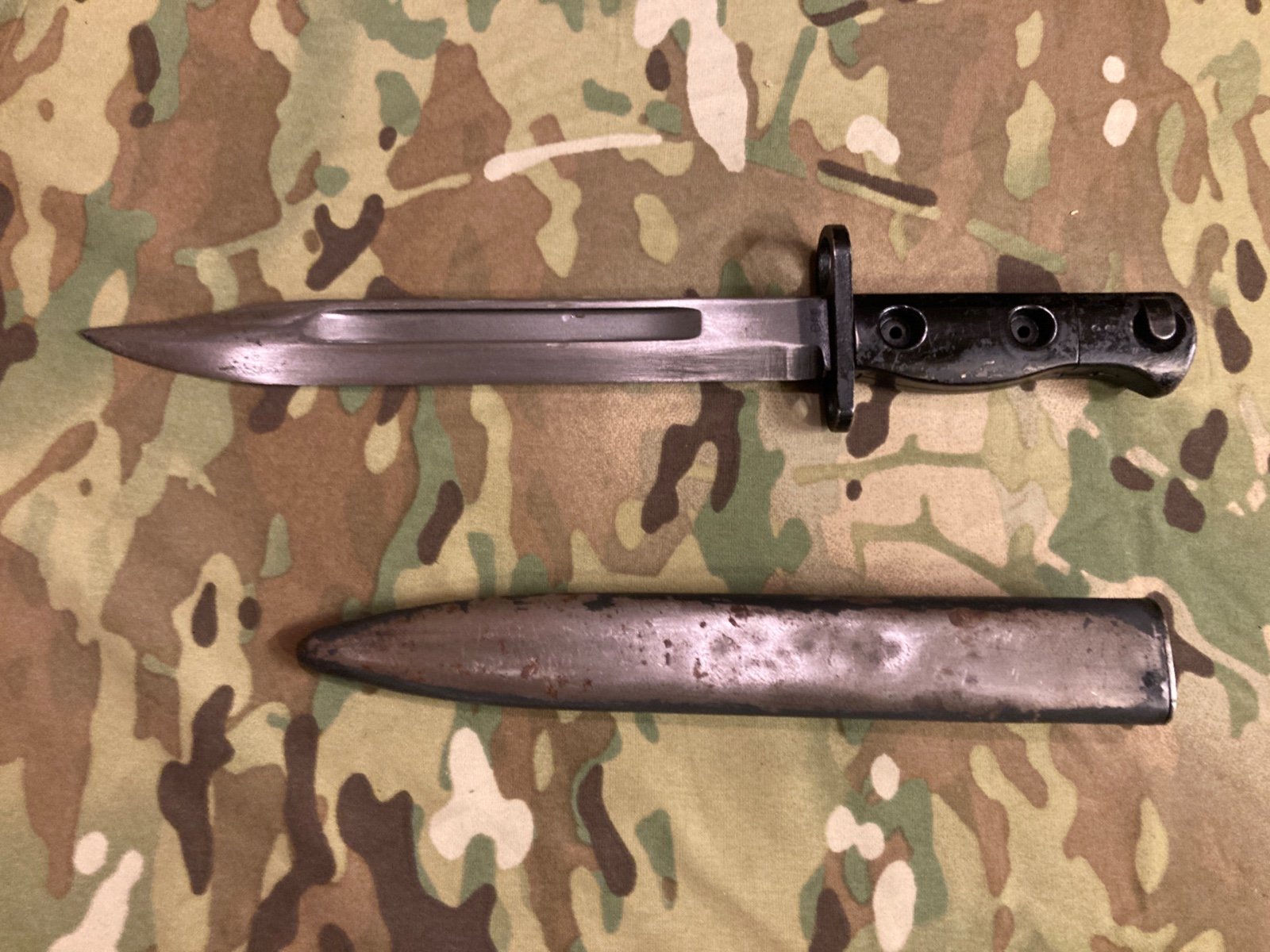 Original British Army L1A3 Bayonet Bajonett für das L1A1 Sturmgewehr wie FN FAL – Bild 2