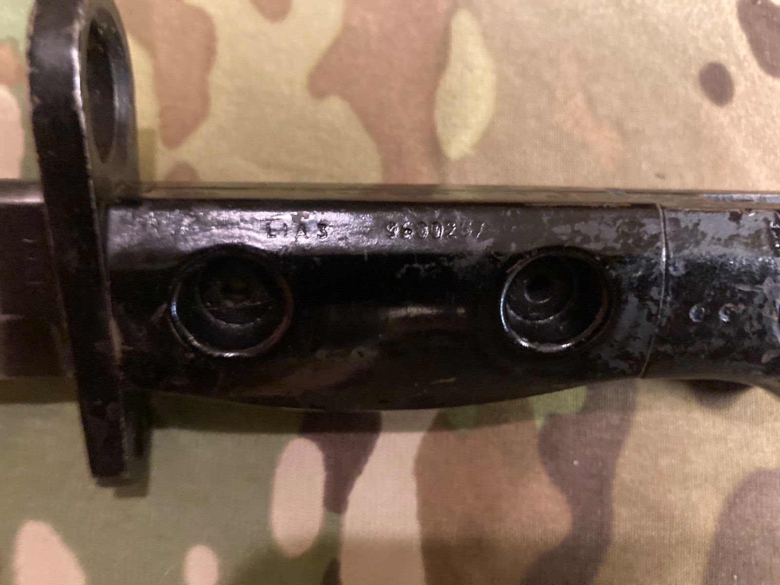 Original British Army L1A3 Bayonet Bajonett für das L1A1 Sturmgewehr wie FN FAL – Bild 3