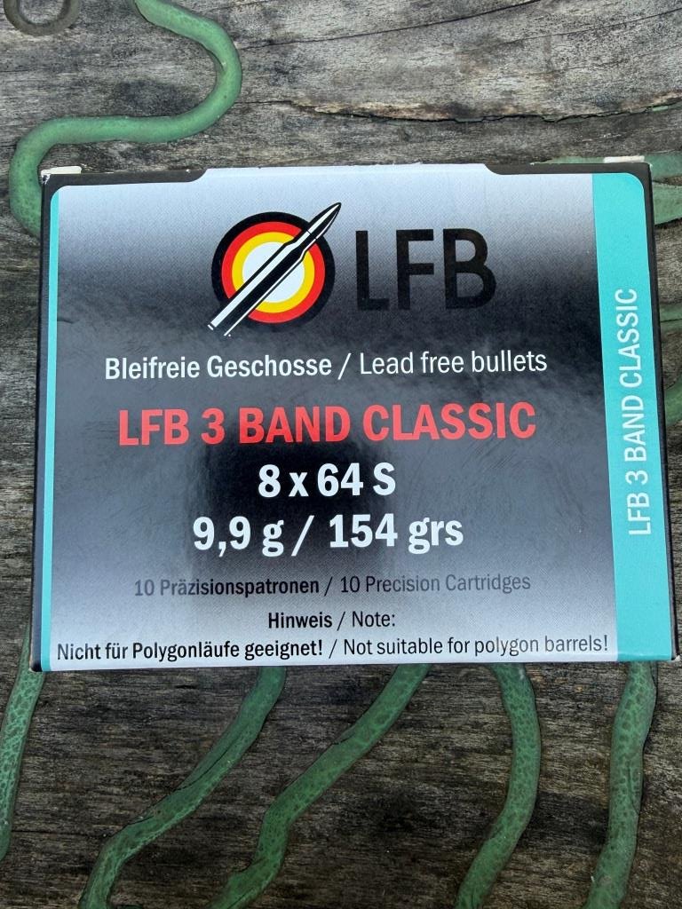 Munition LFB Labor für Ballistik 8x64S 100 Schuss 10 Schachteln – Bild 2