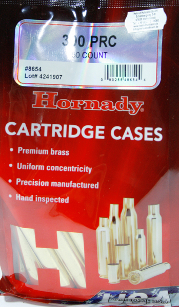 50 Stück > NEUE HORNADY Langwaffenhülsen .300 PRC Boxerzündung Unprimed Brass #8654 Precison Rifle C – Bild 1