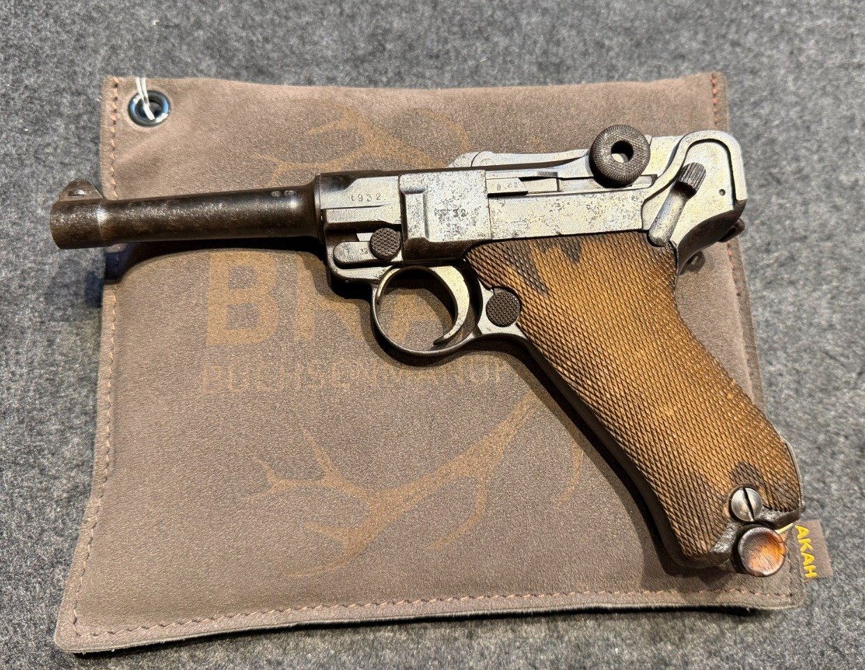 Pistole 08 (P08) – Erfurt 1914 – historische Sammlerwaffe – ausschließlich für Händler oder Sammler – Bild 1