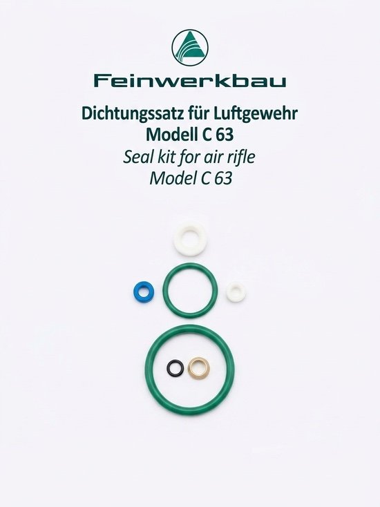 ¤¤¤ Dichtungssatz für Feinwerkbau FWB C63 ¤¤¤ VERSANDKOSTENFREI – Bild 1