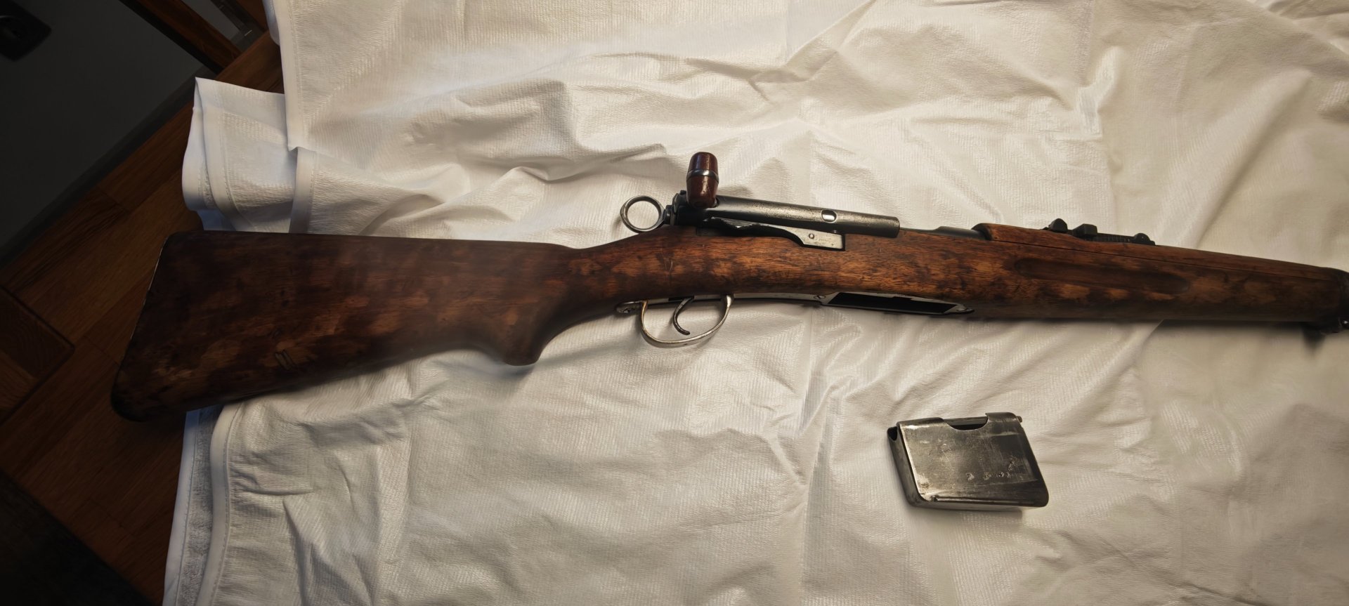 Repetierbüchse 38 Schweigert 7,5x55 Swiss – Bild 1