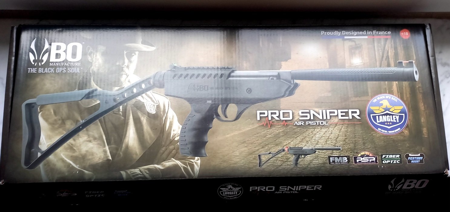 BO Man Langly Pro Sniper Luftpistole 5,5mm – Bild 3