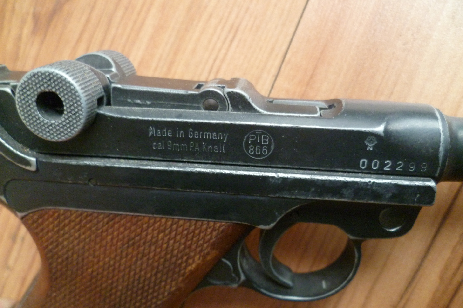SRS ME P 08 "antikfinish" - 9 mm PAK – Bild 4