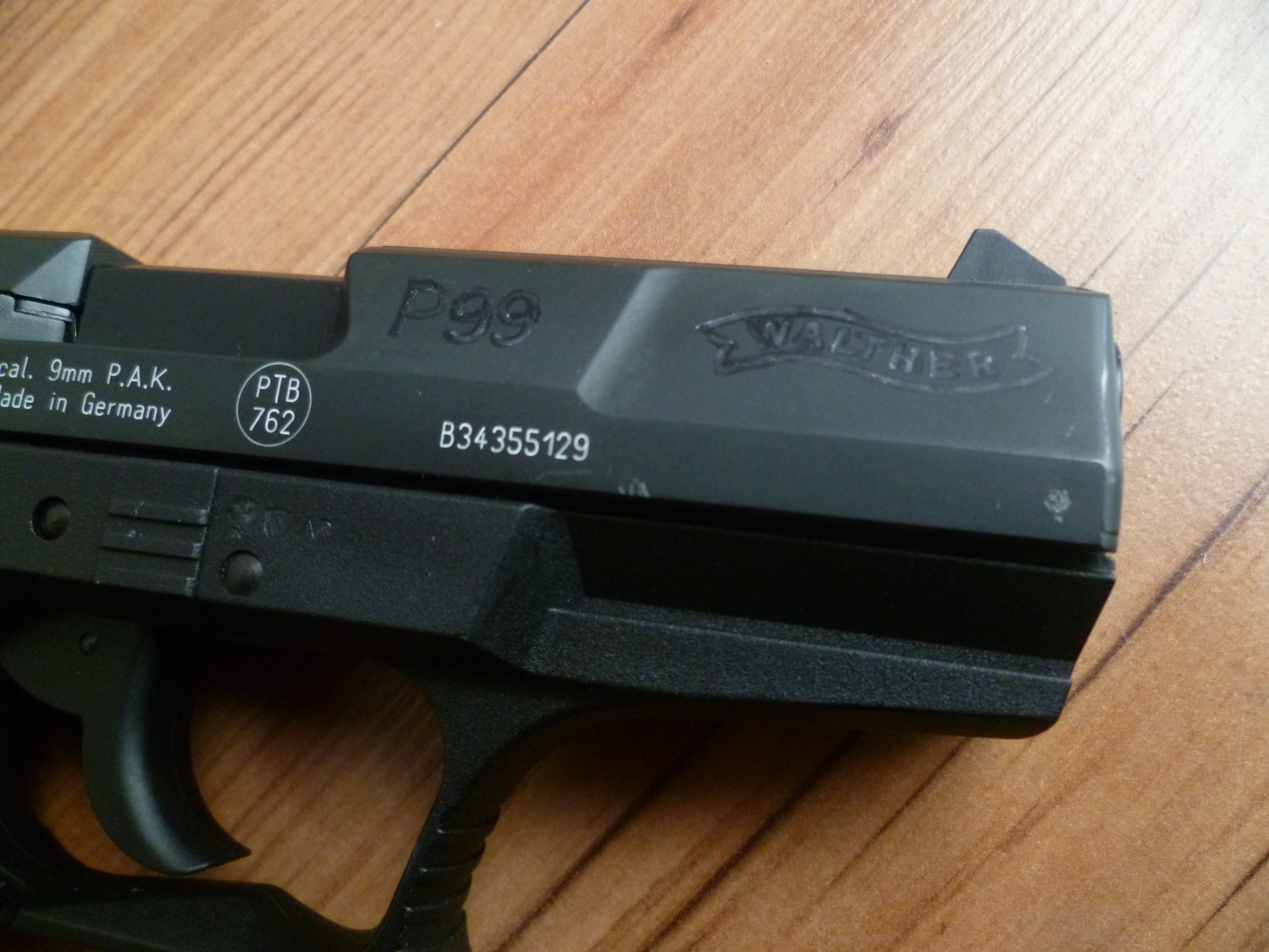 SRS Walther P99 - 9 mm PAK – Bild 4