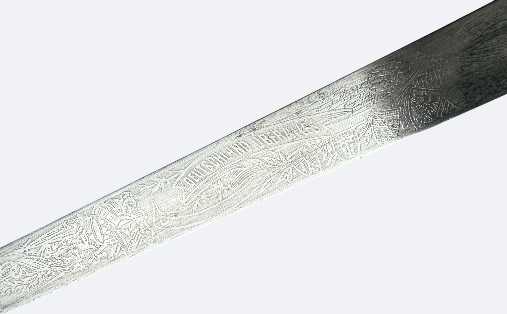 PREUSSEN BAJONETT SEITENGEWEHR M 1871 MIT KLINGENÄTZUNG – Bild 7