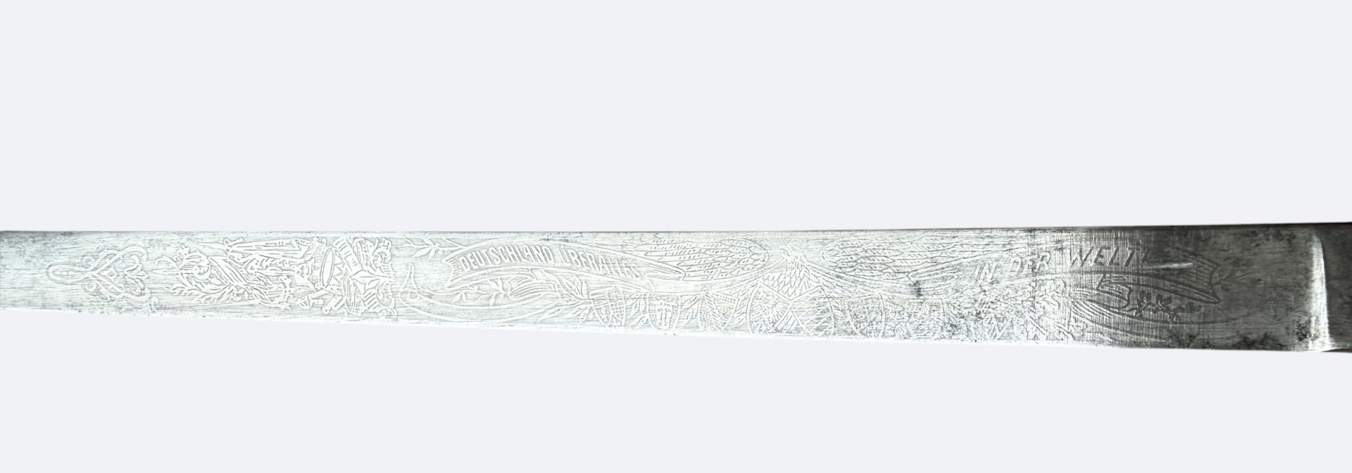 PREUSSEN BAJONETT SEITENGEWEHR M 1871 MIT KLINGENÄTZUNG – Bild 3