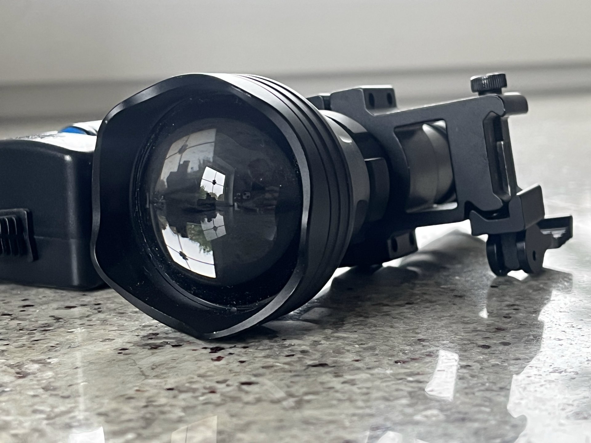 Fritzmann IR-Strahler 940nm Infrarotstrahler mit Adapter für Picatinny Schiene – Bild 2