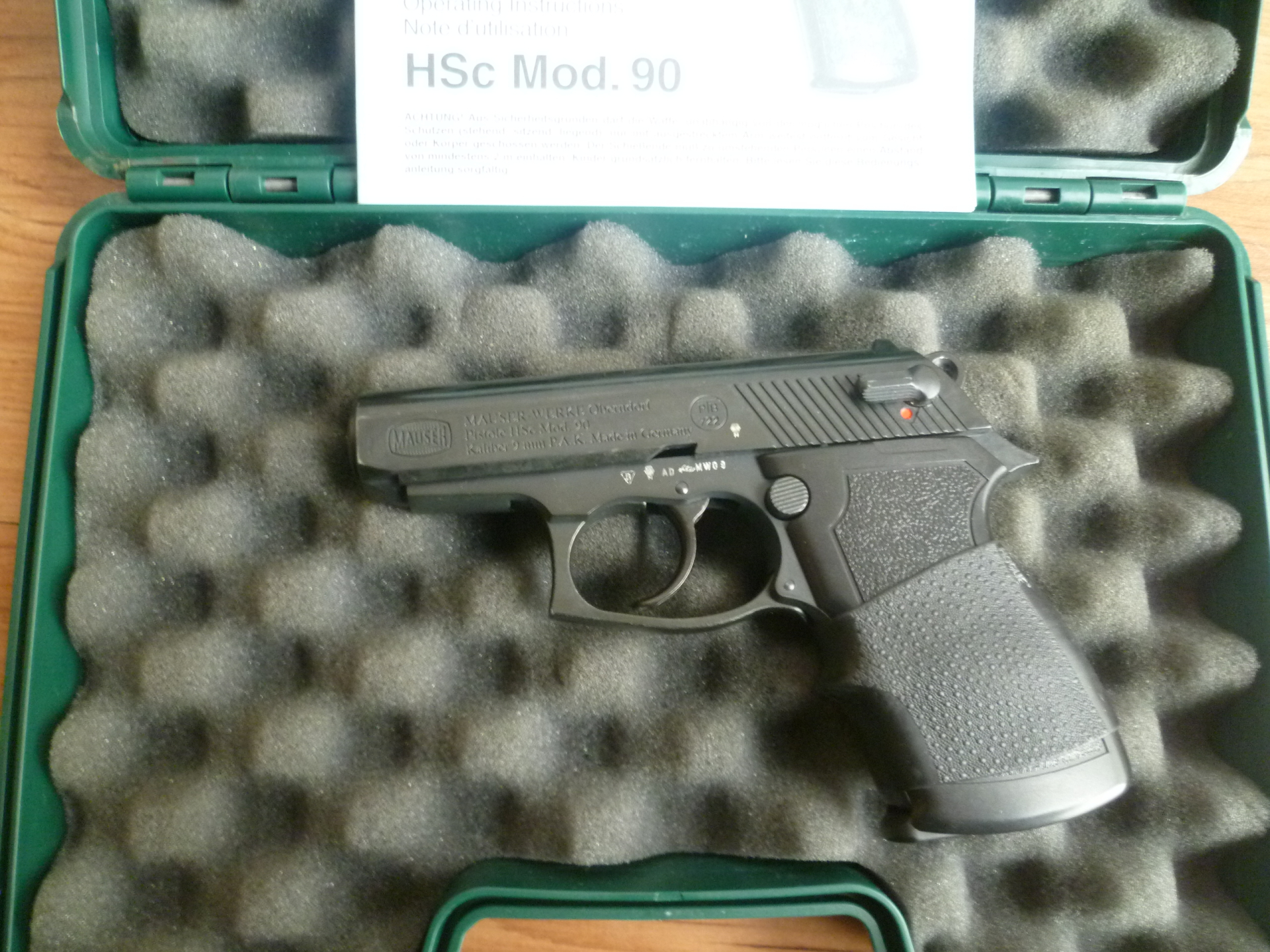 SRS Mauser HSc 90 - 9 mm PAK – Bild 1