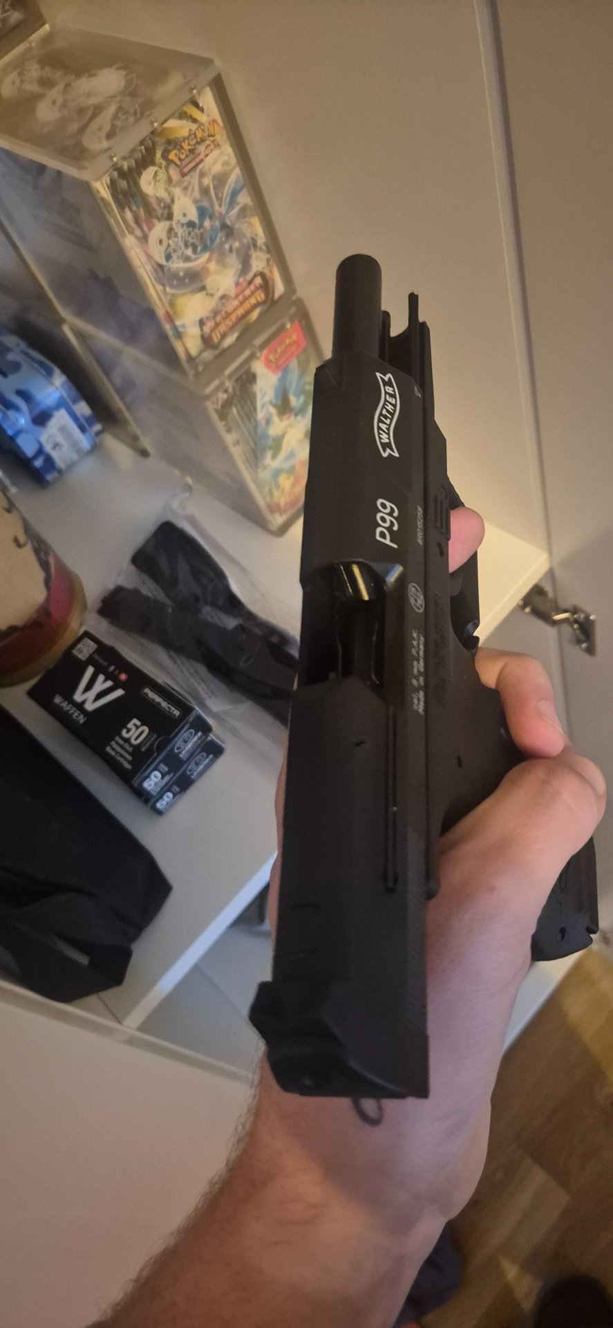 Walther P99 Schreckschusswaffe – Kal. 9 mm P.A. Knall – KOMPLETTSET unbenutzt – Bild 8