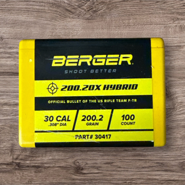 100 Geschosse Berger .30 200.20X gr Hybrid – Bild 1