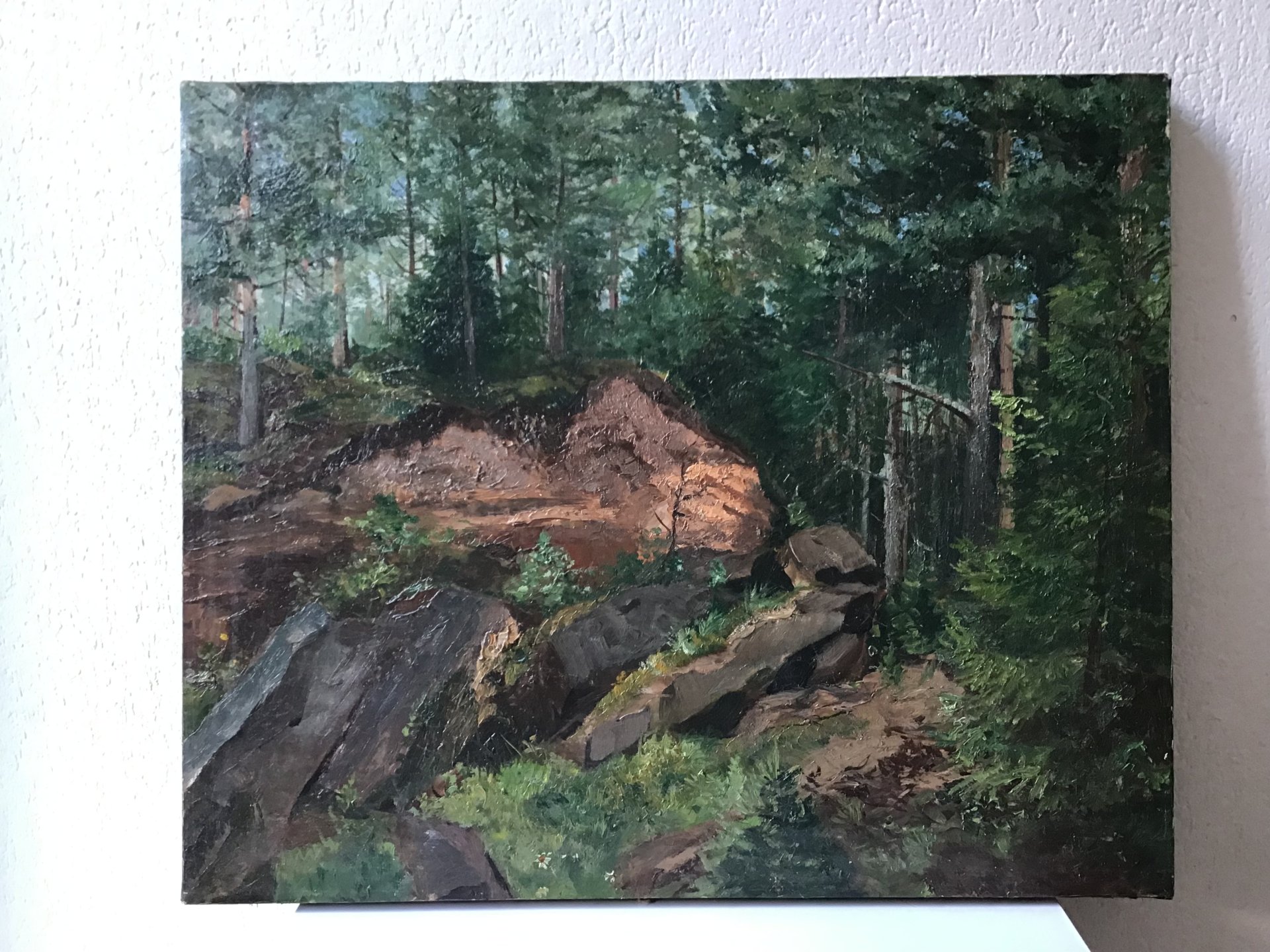 Ölgemälde Impressionismus 1915 – Bild 1