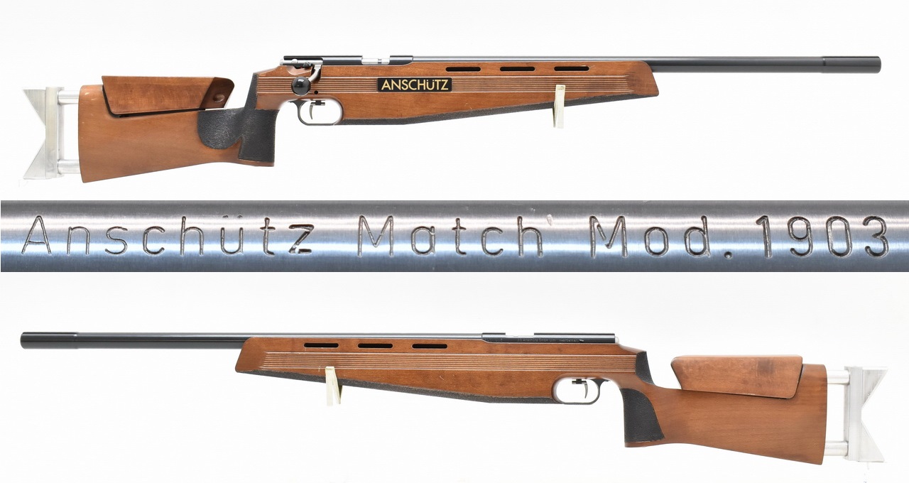 ANSCHÜTZ Modell 1903 " Nuß " Einzelladerbüchse im Kaliber .22 LR – Bild 1