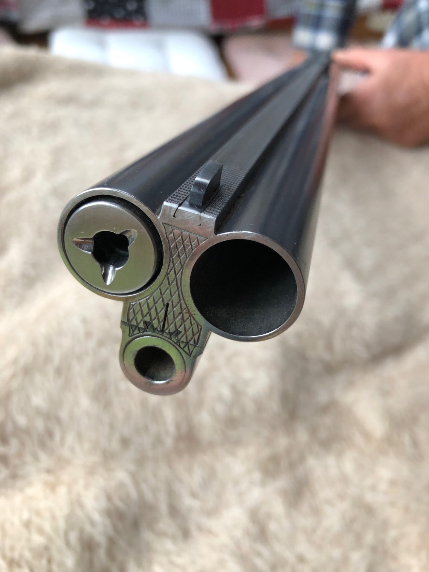 Drilling Krieghoff Neptun Seitenschlossen – Bild 4
