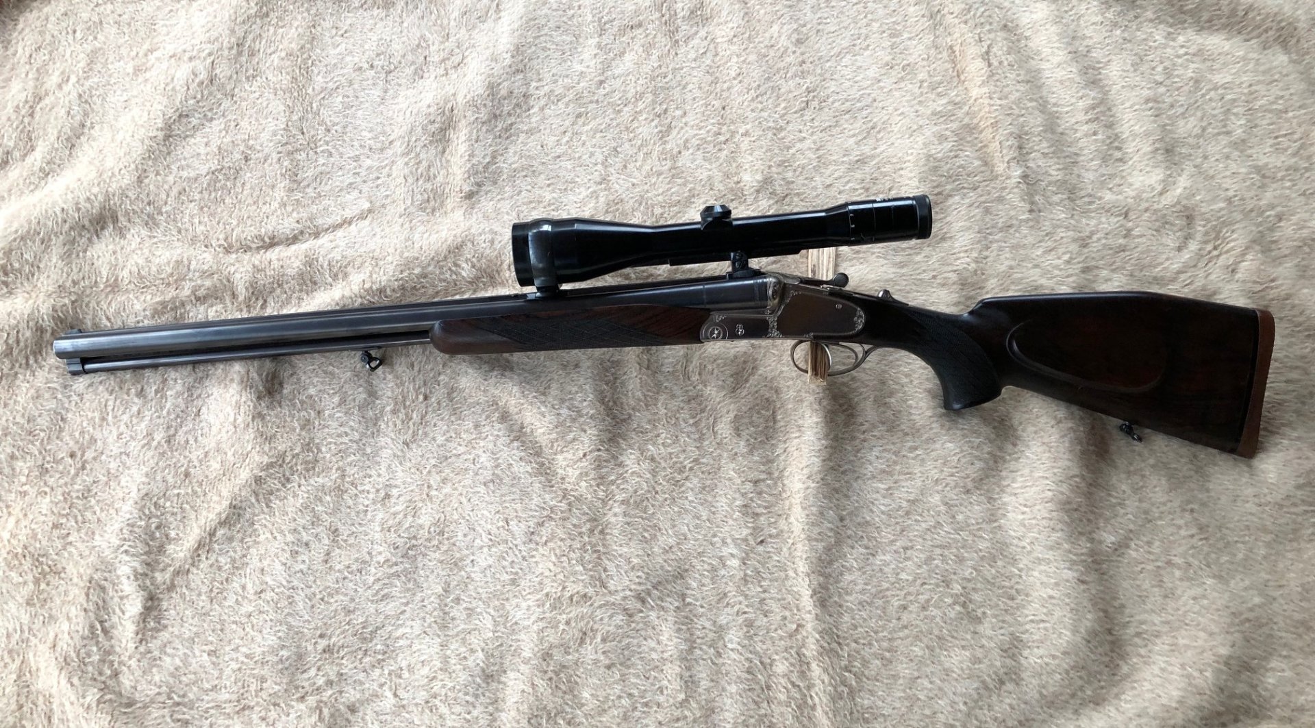 Drilling Krieghoff Neptun Seitenschlossen – Bild 1