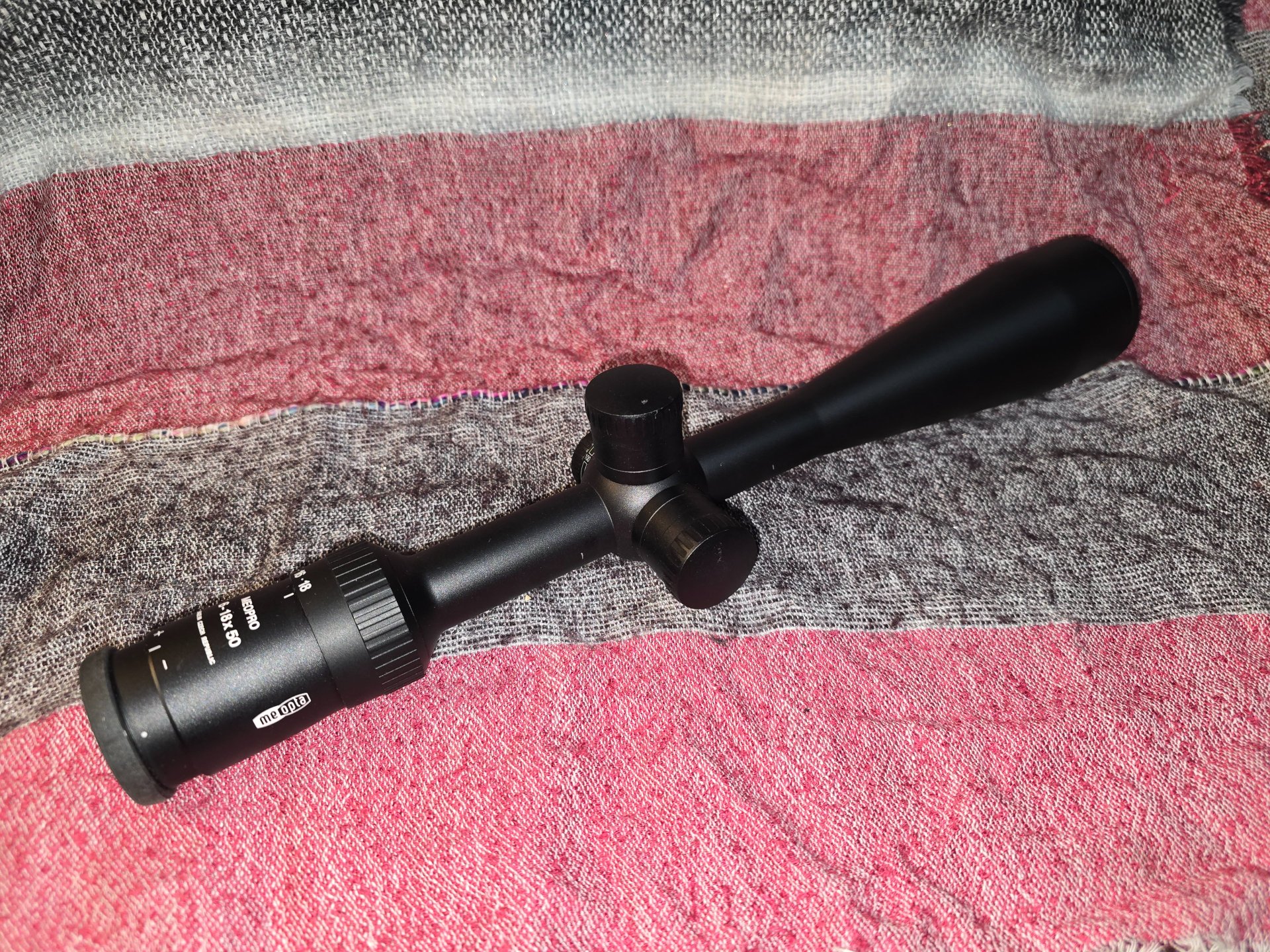 Zielfernrohr Meopta MeoPro 6-18x50 mit Absehen Mil-Dot und 1“ Mittelrohr – Bild 3
