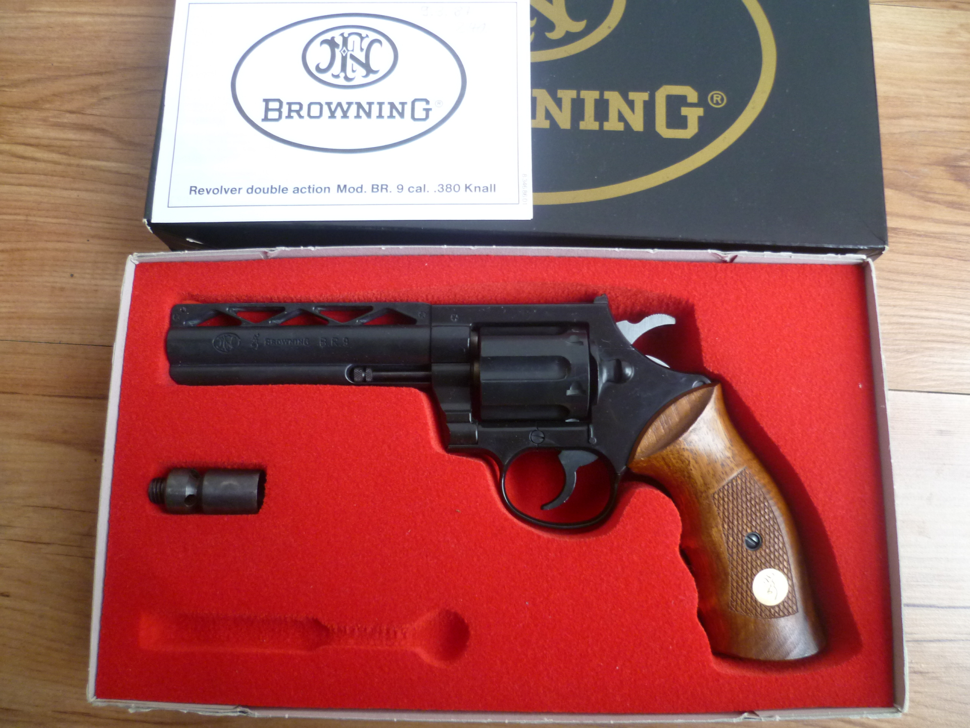 SRS Browning B.R. 9 - 9 mm Rand Knall – Bild 1