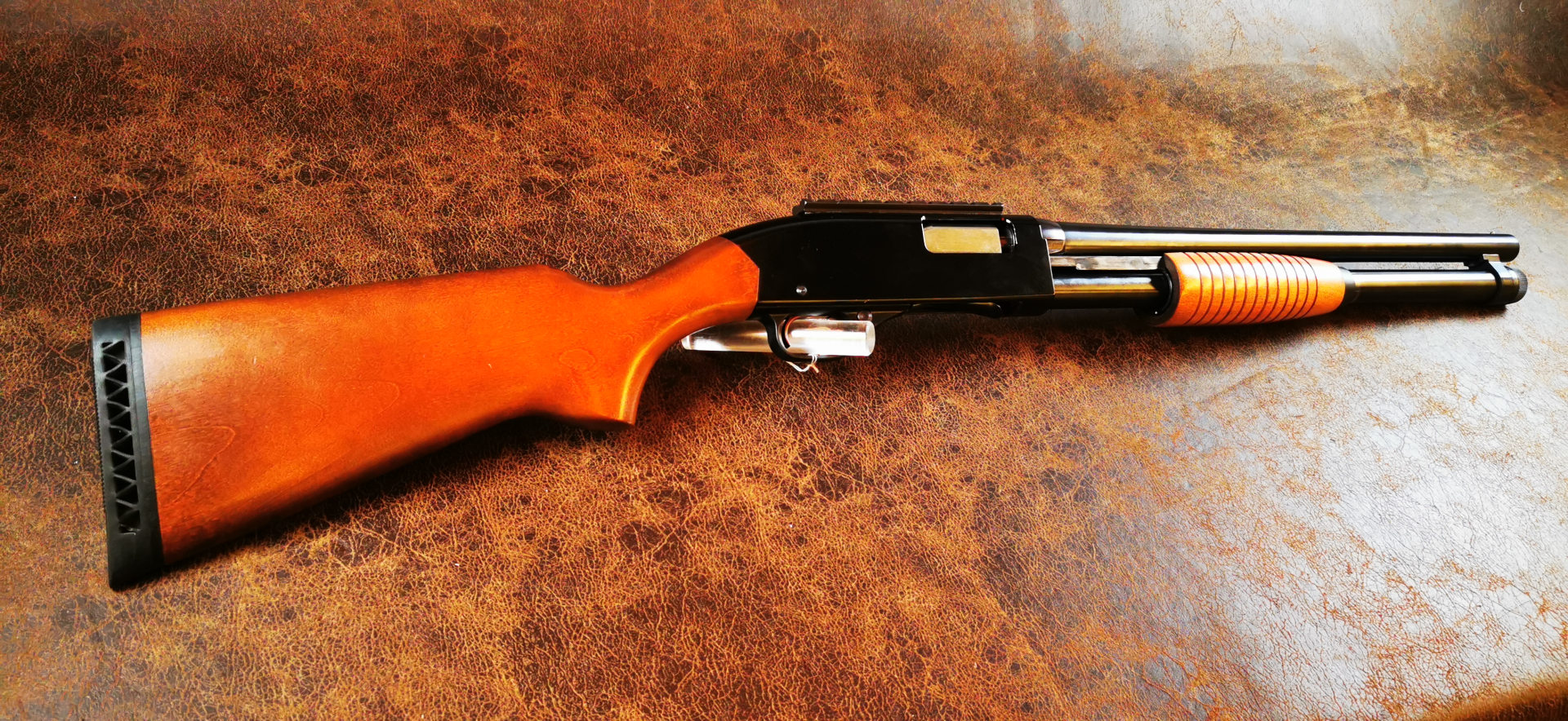 Winchester Repetierflinte Mod. Defender 12/89 – Bild 1