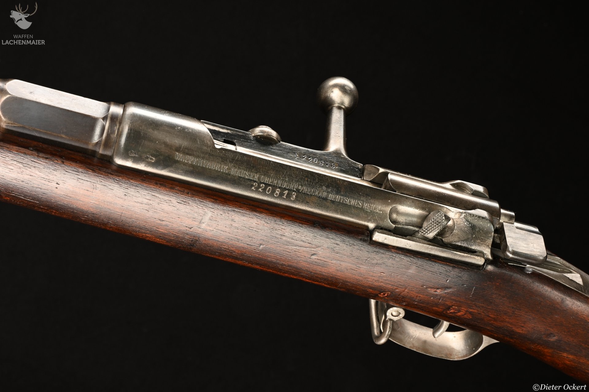 Mauser / Oberndorf a.N. Modell 1887 Kaliber 9,5x60R – Bild 2