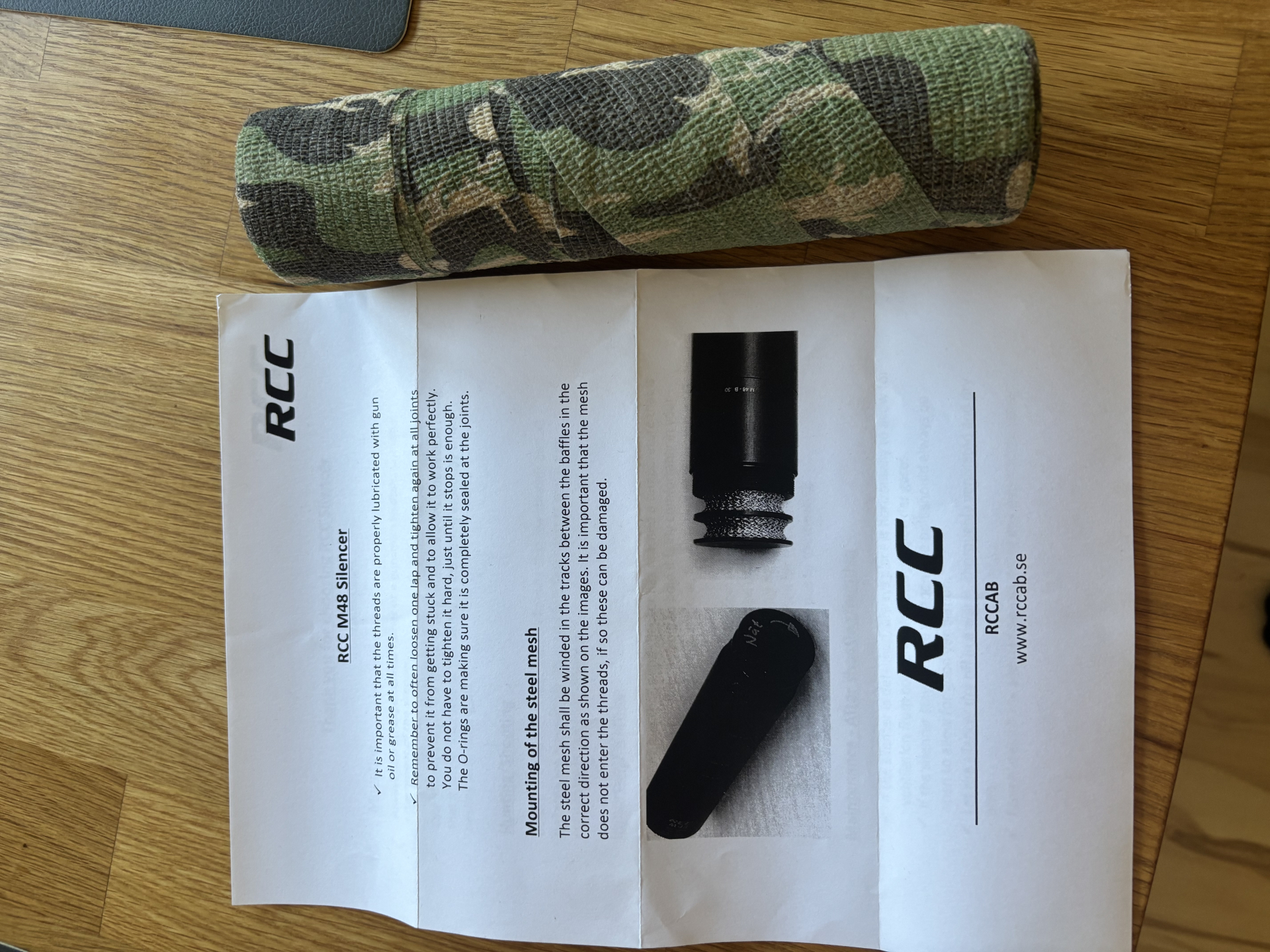 RCC M48 Schalldämpfer M15x1 Innogun !!! – Bild 1