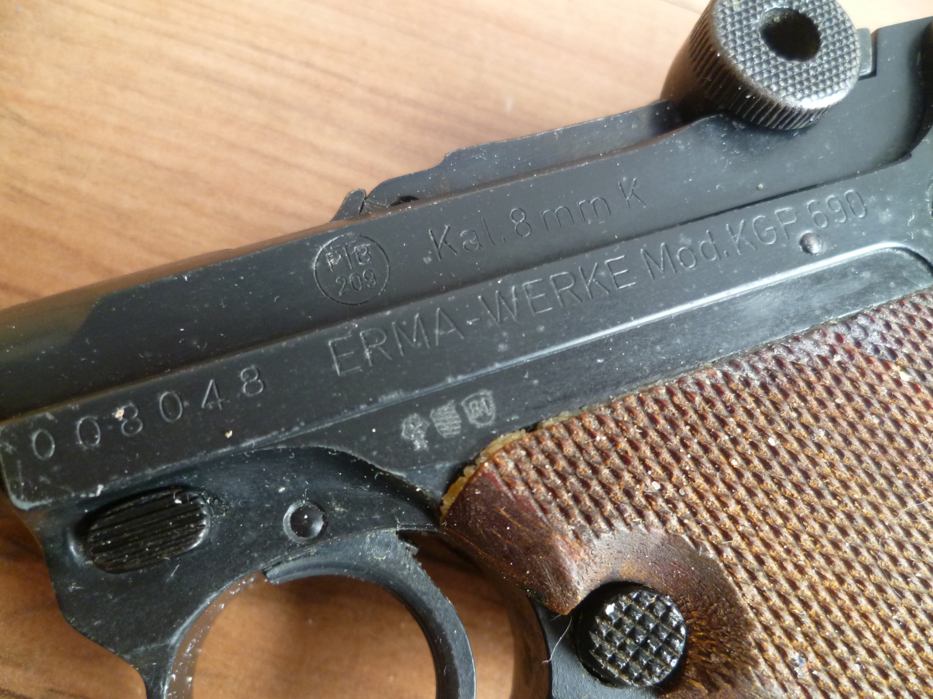 SRS Erma KGP 690 - 8mm Knallpatrone – Bild 5
