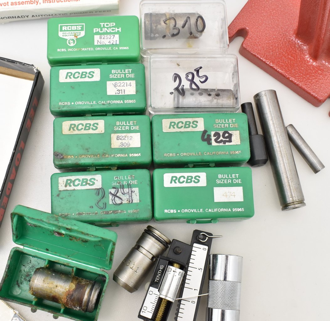 Großes Wiederladekonvolut RCBS, LEE , Hornady usw... – Bild 2
