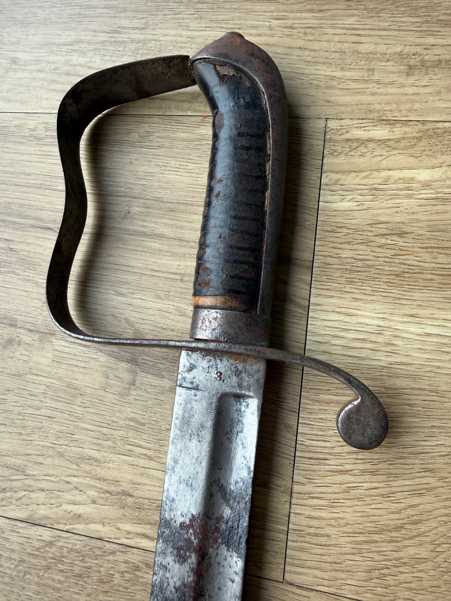 Originaler Österreich Ungarn KUK M1862 Säbel Wiener Artillerie Depot – Bild 2