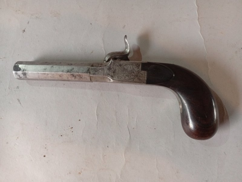 Superbe paire de pistolets de salon / de tir à percussion (Époque XIXe siècle) – Bild 3