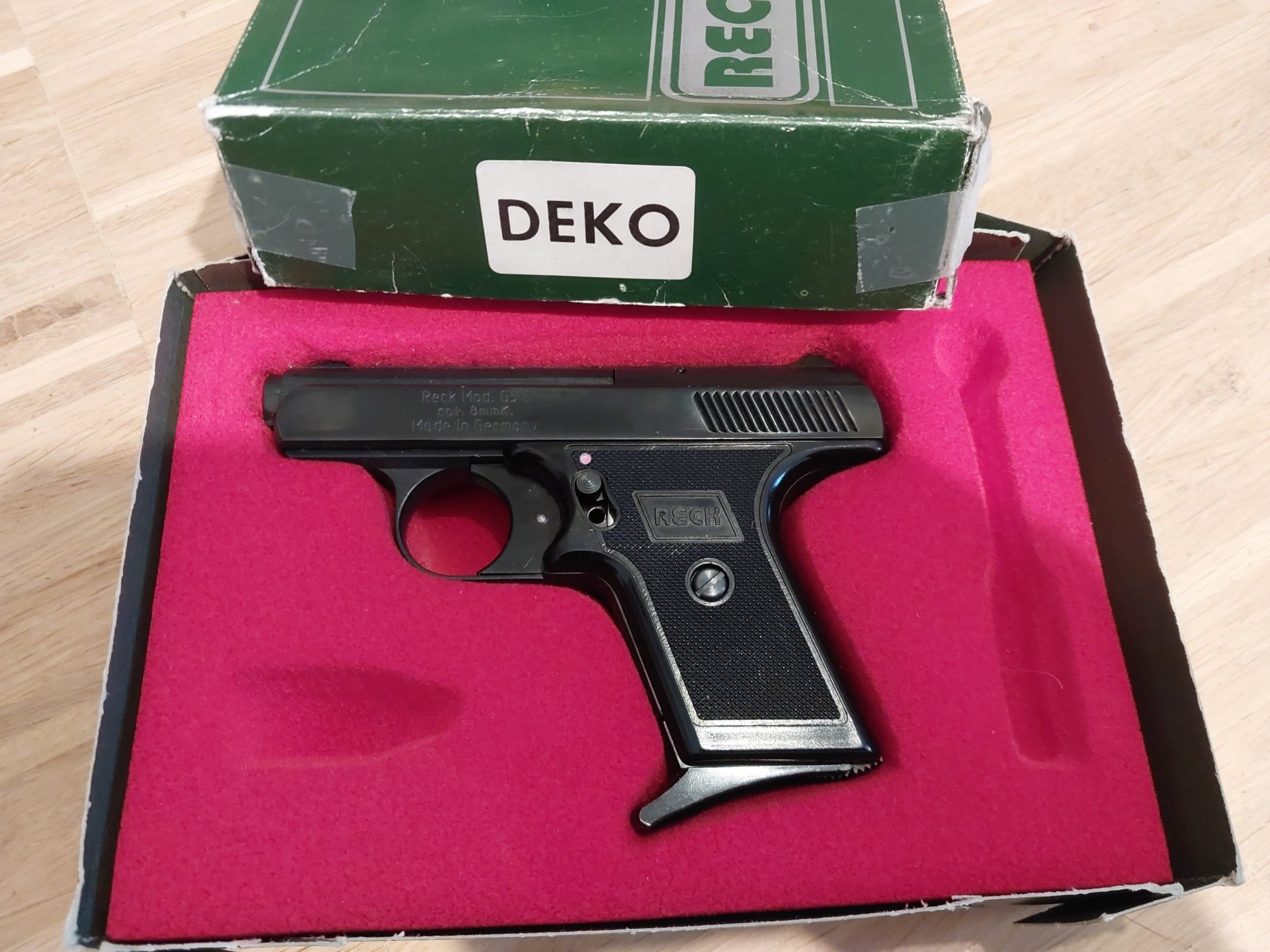 Echte Rarität! Reck G5E Modellpistole - Also keine Schreckschusswaffe – Bild 1